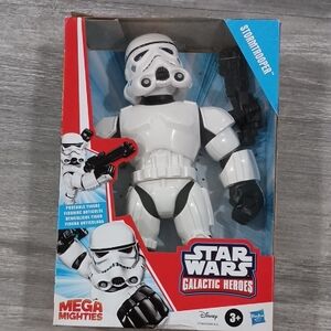 Hasbro Star Wars Galactic Heroes Mega Mighties Stormtrooper - White and Black